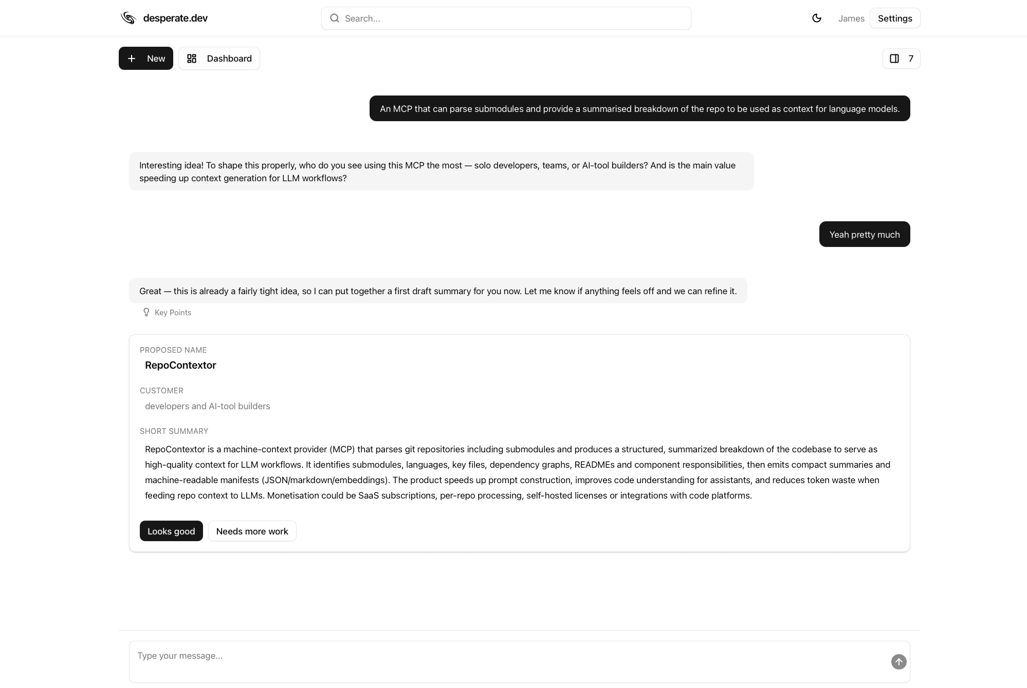Analytics dashboard - Light Mode